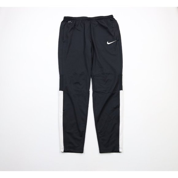 Nike Pants Nike Mens Large Drifit Color Block Big Swoosh Tapered
